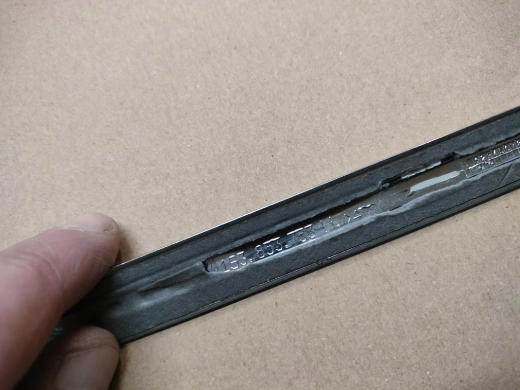 фото №4, Vw up citigo mi молдинг крыла левая задняя zero rys