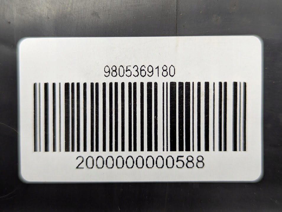 фото №6, Воздуховод воздуха правая peugeot 3008 i 9805369180