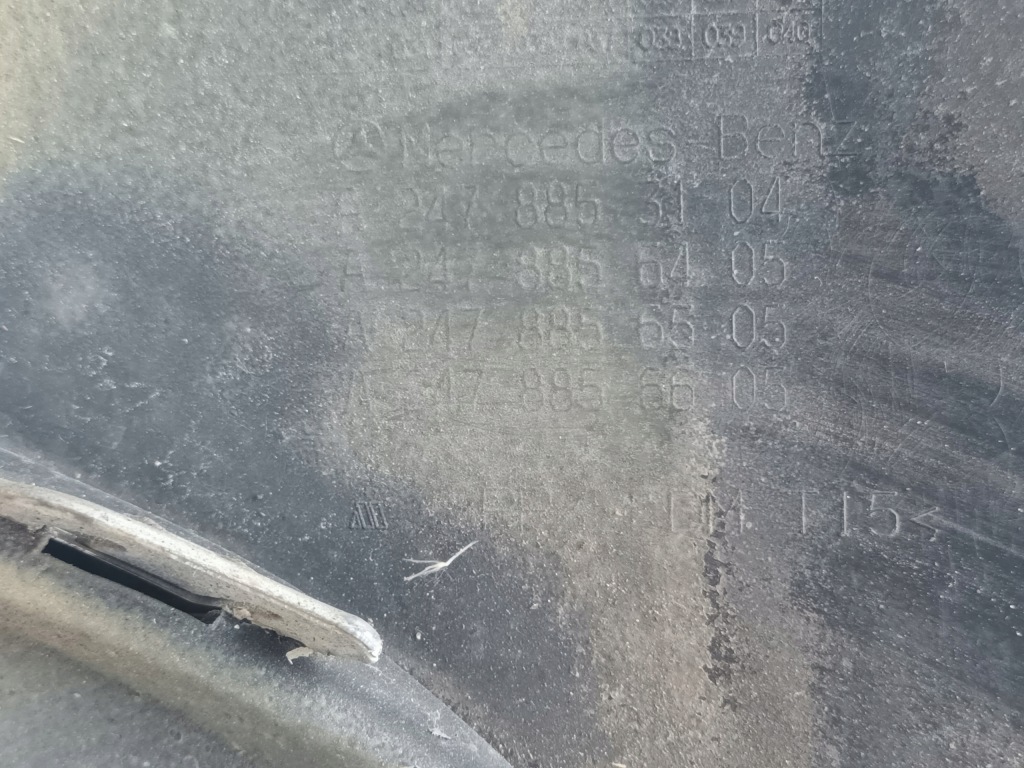 фото №11, Дифузор задній mercedes gla a247 спойлер накладка-спойлер w247