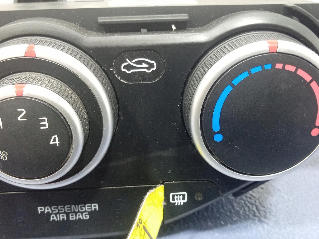 фото №7, Kia picanto ii панель переключатель кондиционера обдув 97250-1yxxx