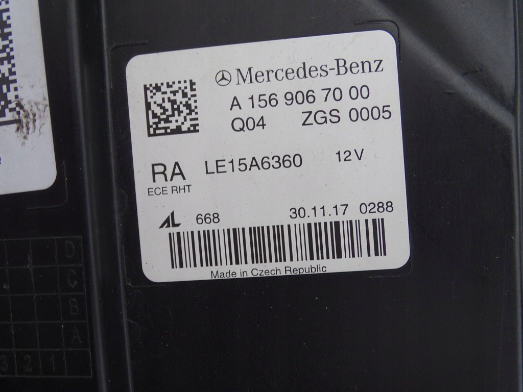 фото №8, Mercedes-benz gla w156 правая лампа led bdb состояние a1569067000