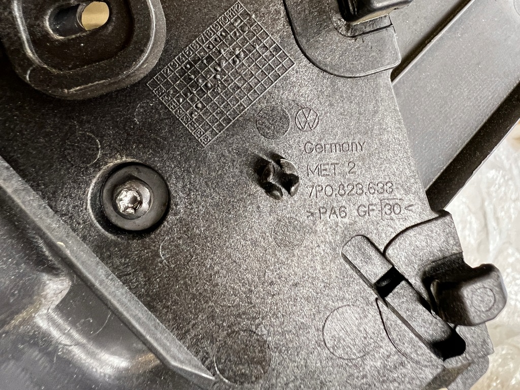 фото №11, Пластик захист поріг стійка a передня ліва лівий porsche cayenne ii 7p5 gts