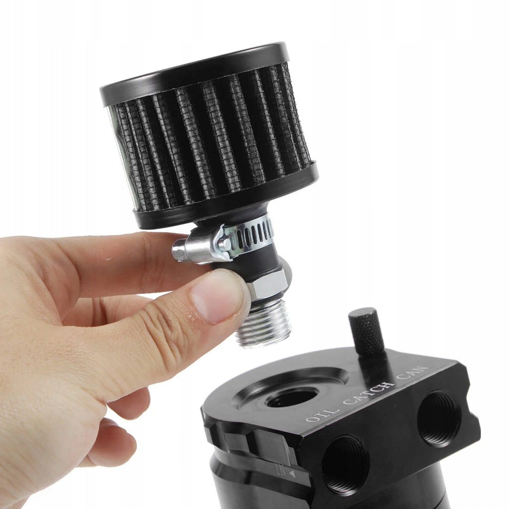 Oil защёлка бак black сепаратор масла набор с фильтром штуцеры 10 1 15mm Цена
