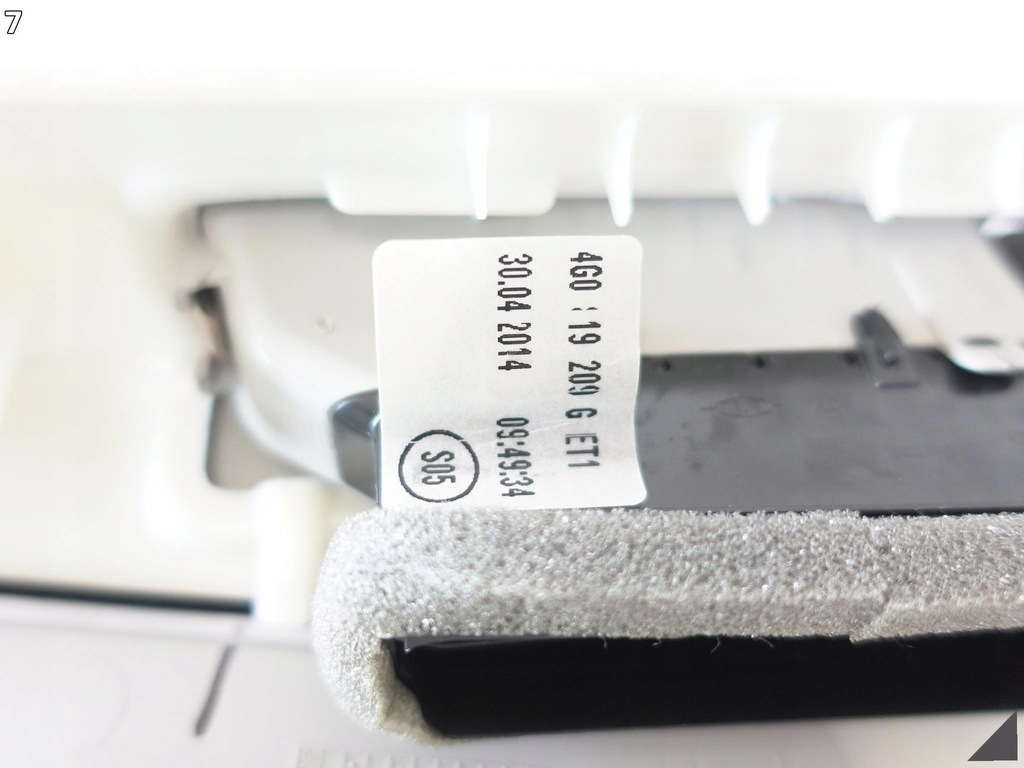 фото №8, Audi a8 s8 4h0 d4 lift 09-17 верхній обшивка захист lewego стійка b