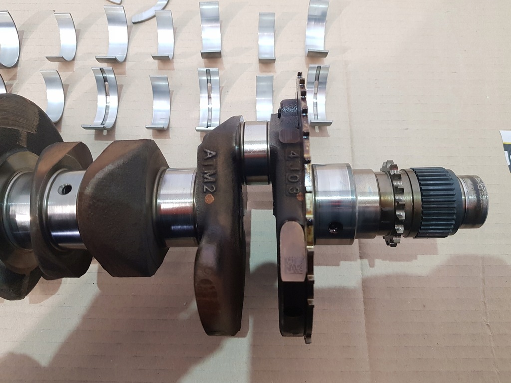 фото №7, Wał колінчастий вкладиші atm2 mitsubishi space star ii 1.0b 3a90
