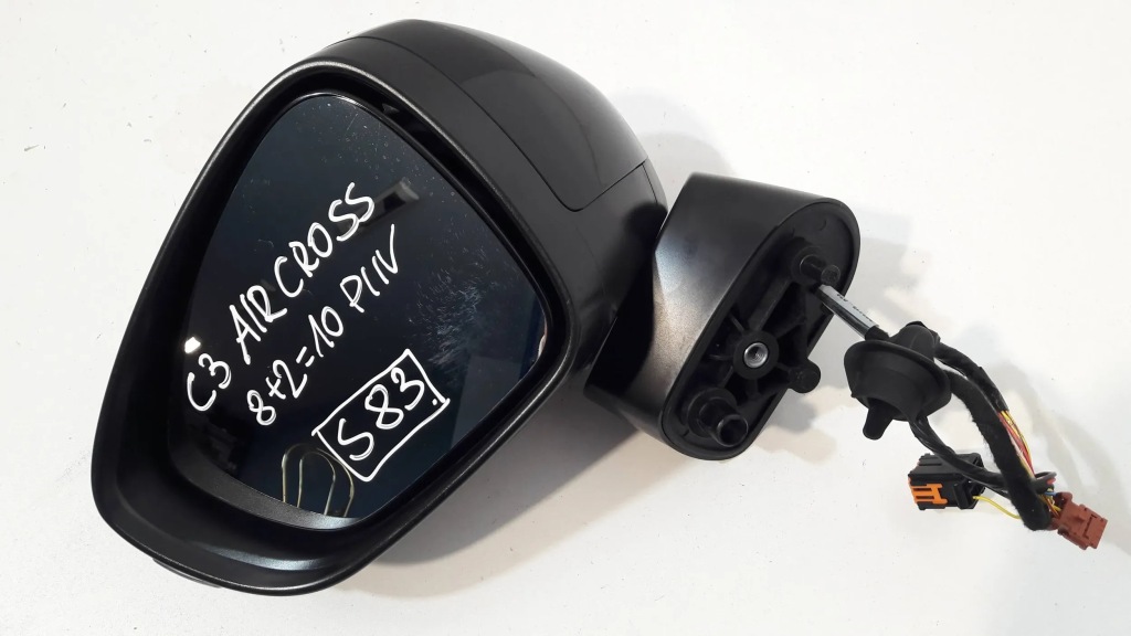 фото №6, Citroen c3 aircross зеркало левая 10 pin царапины a057273 s83