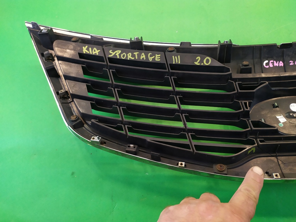 фото №12, Решётка радиатора решётка радиатора радиатора kia sportage iii