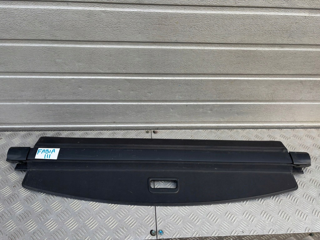 фото №1, Skoda fabia iii шторка багажника задня kombi 2018r.