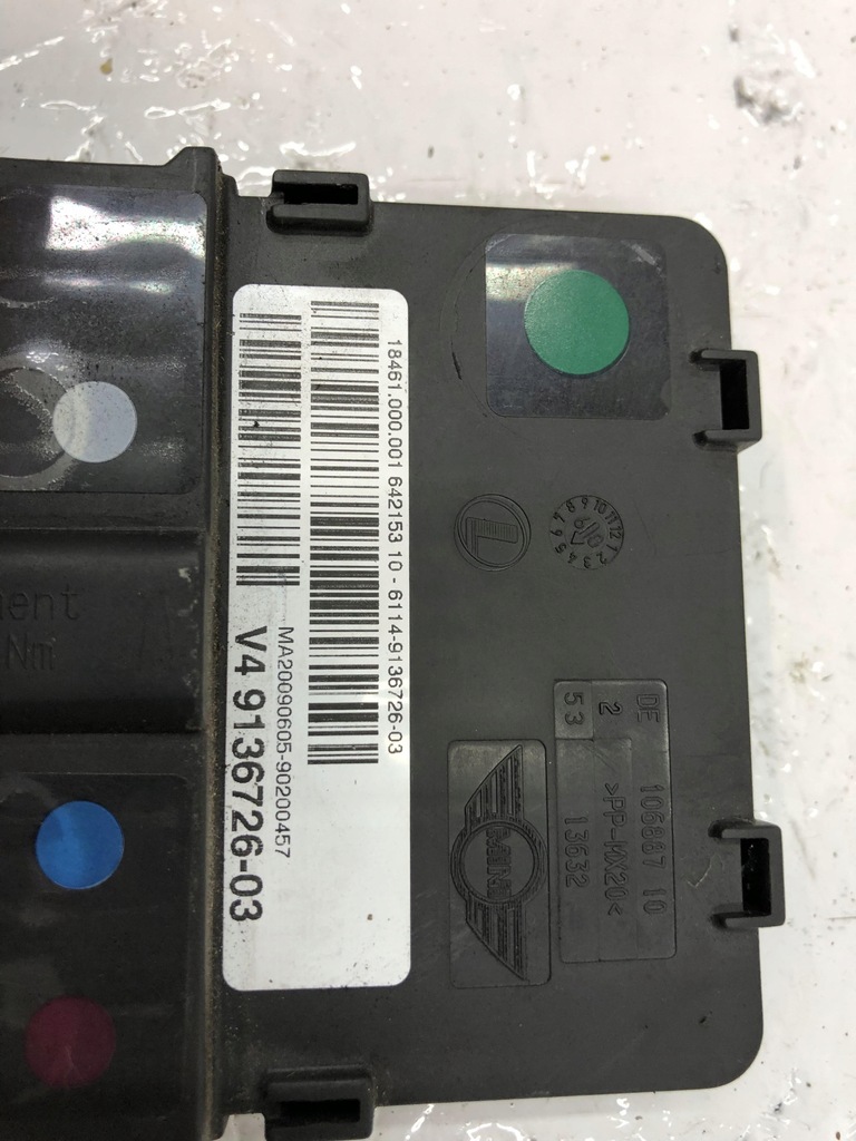 фото №3, Клема плюсова модуль 9136726 mini r56 1.6d