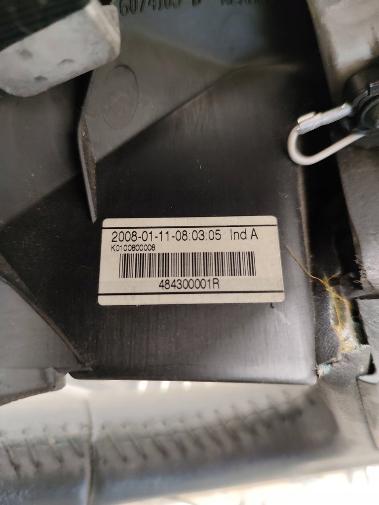 фото №12, Renault laguna iii 2008 повітропровід