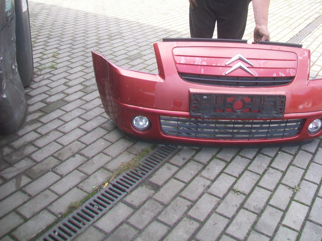 фото №12, Бампер передній kompletny оригінал citroen c2 колір ekqd