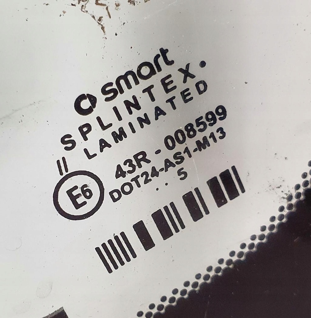 фото №2, Скло передня лобове smart forfour 454