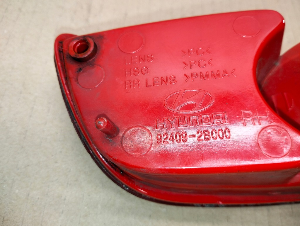 фото №7, Лампа противотуманная бампера задняя hyundai santa fe ii 92409-2b000 правая