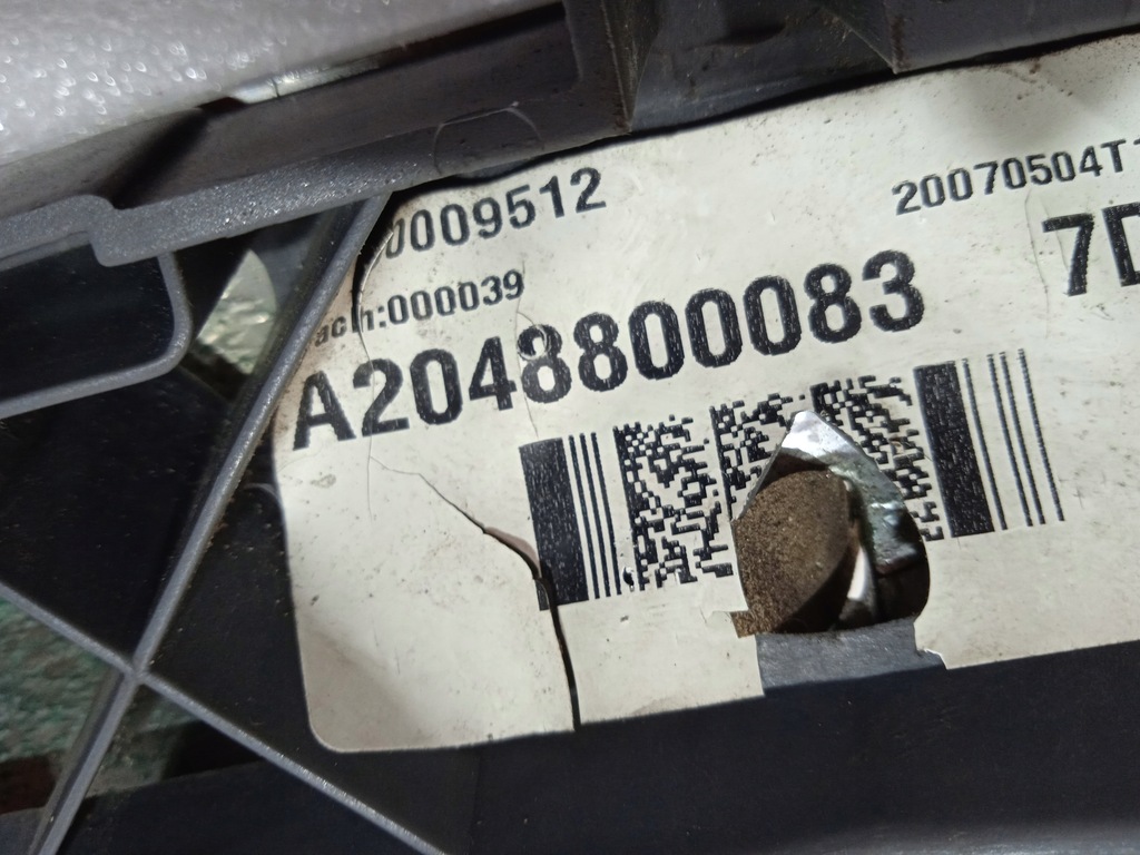 фото №9, Mercedes w204 c-klasa решётка радиатора решётка радиатора a2048800083