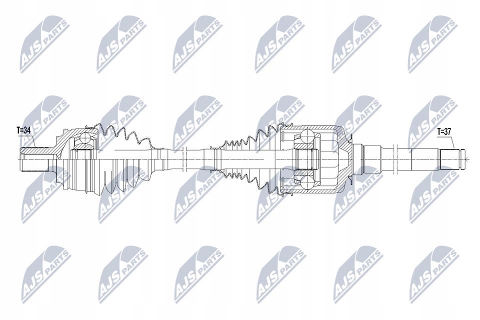 Nty npw-me-219 привідний вал привідна Ціна