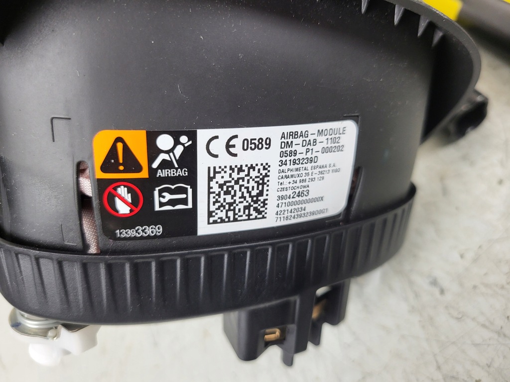 фото №7, Opel astra v k 16r приборная панель консоль приборная панель air bag подушка ремни