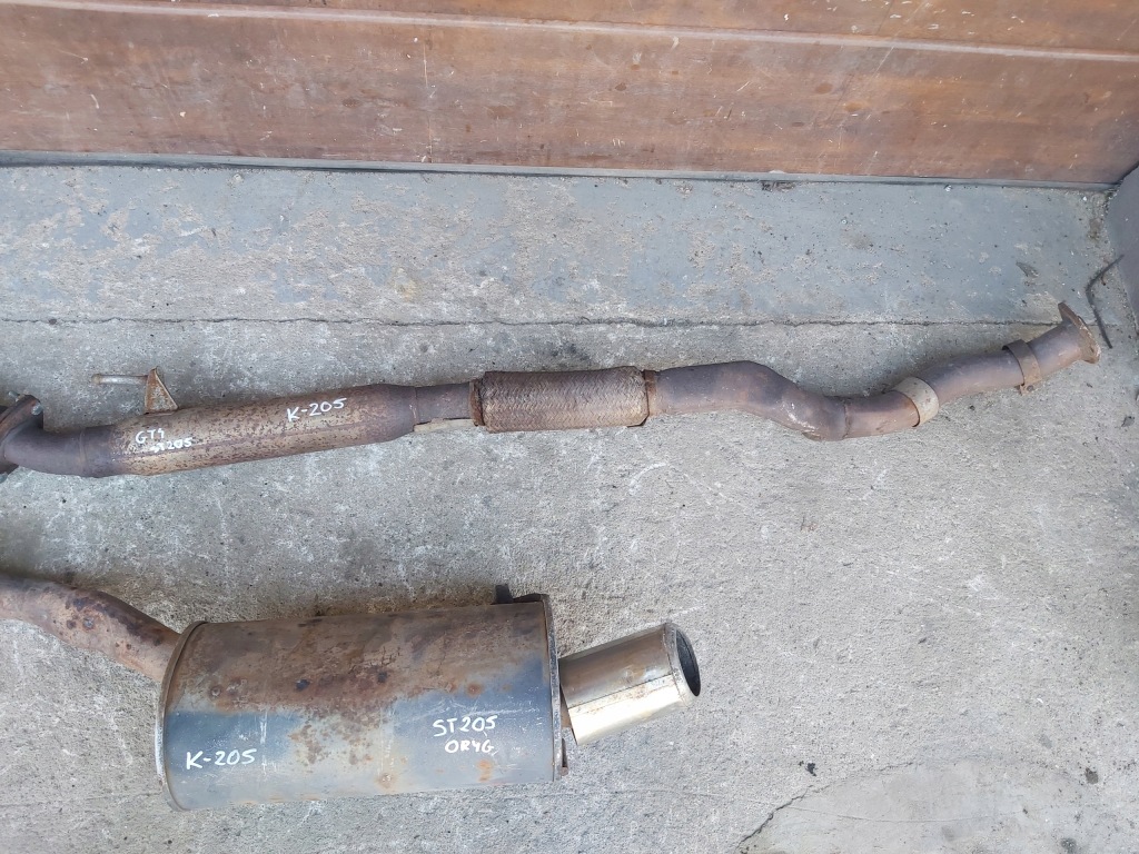 фото №5, Toyota celica vi гаситель конечный средний st205 gt4