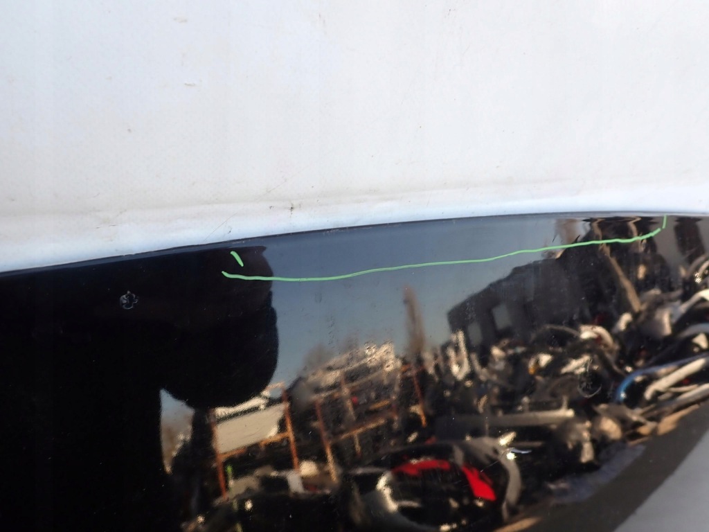 Porsche cayenne 1 рестайлінг  капот кришка двигуна Зі Шроту