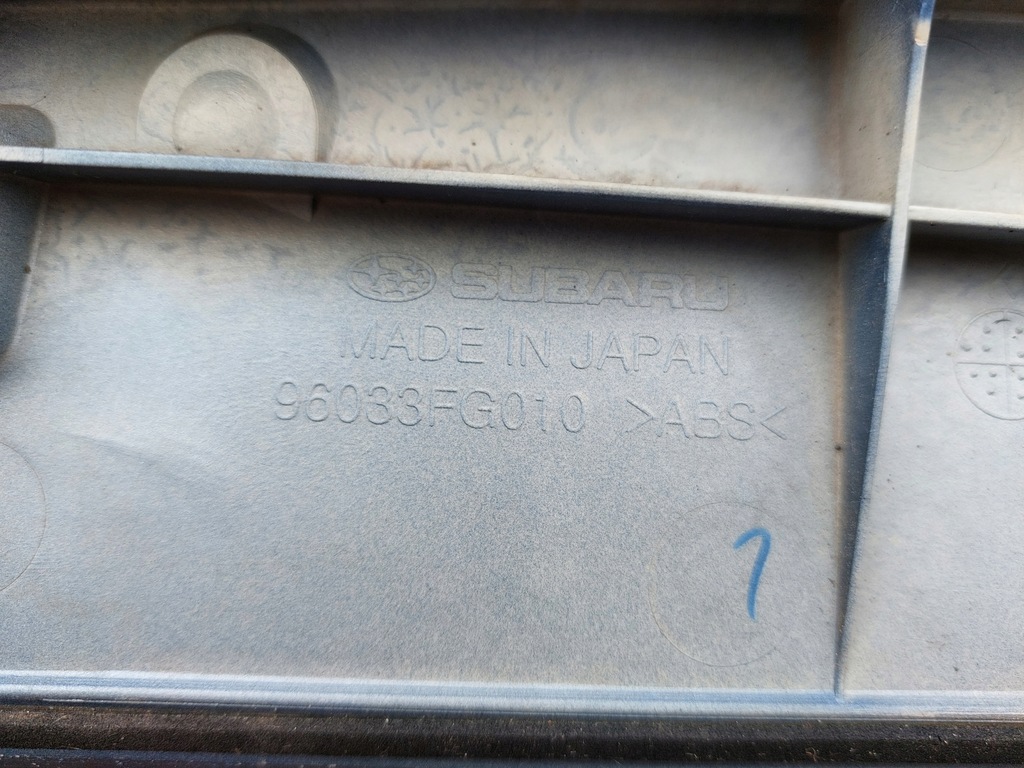 фото №7, Спойлер спойлер кришки subaru impreza gh 07-