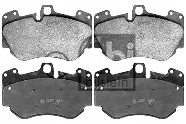 фото №1, Febi тормозные колодки тормозные audi a4 rs4 05- перед febi b