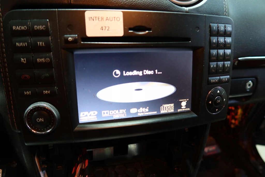 фото №14, Mercedes w164 ml x164 gl радио comand navi навигация bz9841 lift 1649002601