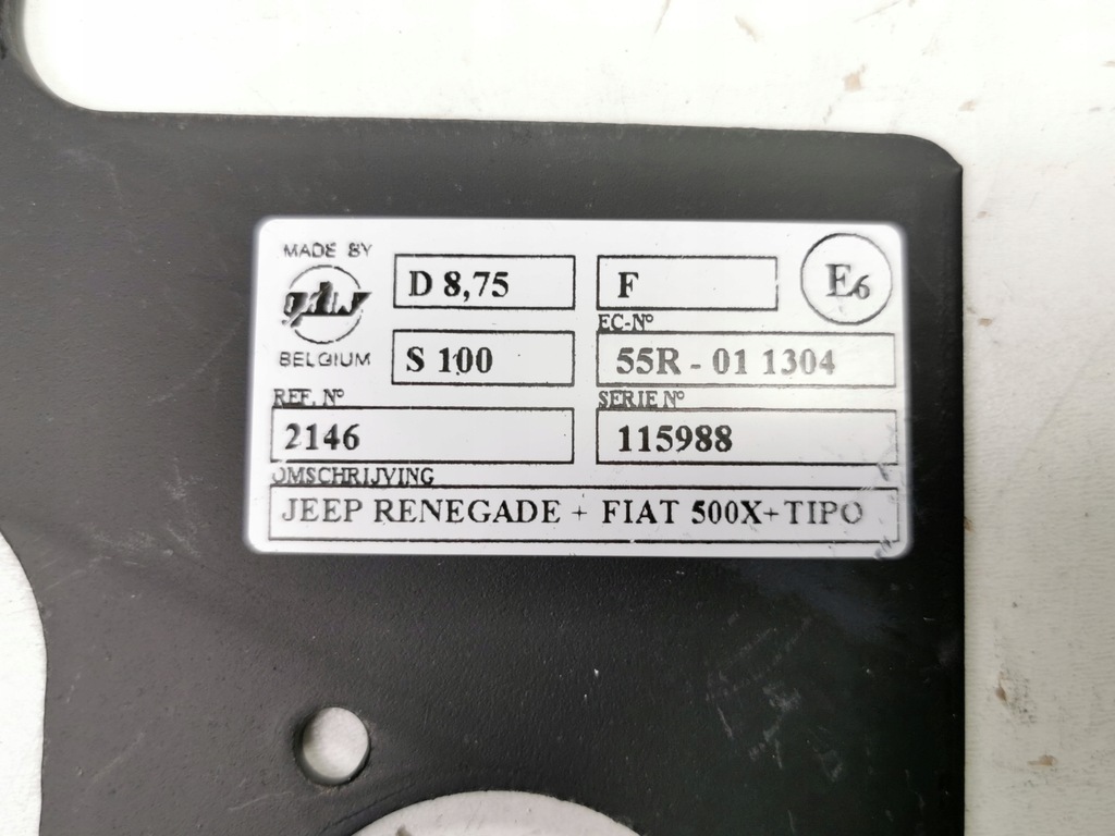 фото №11, Балка фаркоп, hak gdw jeep renegade fiat 500x tipo mz2146