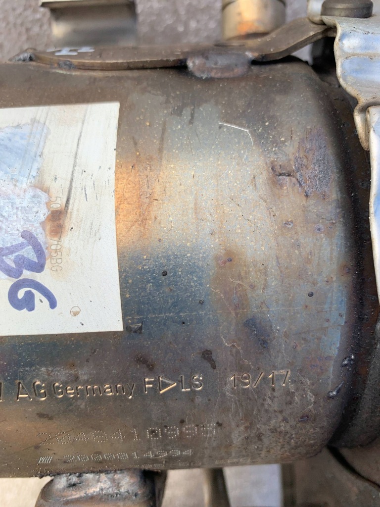 фото №8, 04l131606q vw skoda caddy 2.0 tdi фильтр частиц катализатор dpf оригинал