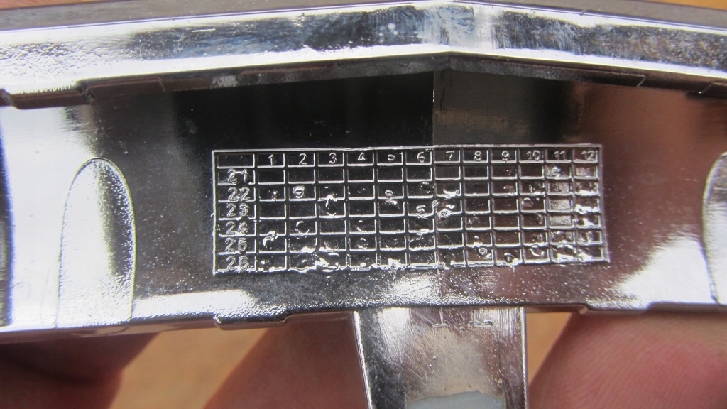 фото №8, Решітка радіатора хром решітка бампера перед mercedes w447 vito v-klasa