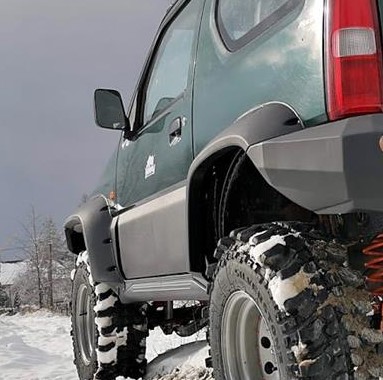 фото №8, Расширители крыльев suzuki jimny -12,5cm
