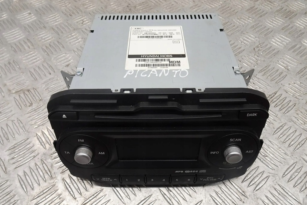 фото №1, Kia picanto ii радио радиопроигрыватель навигация 14-