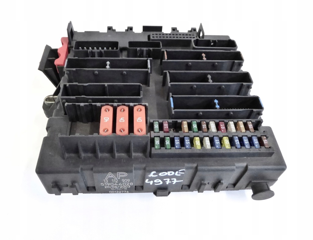 фото №1, Коробка модуль rec 13112909 ap opel vectra c signum