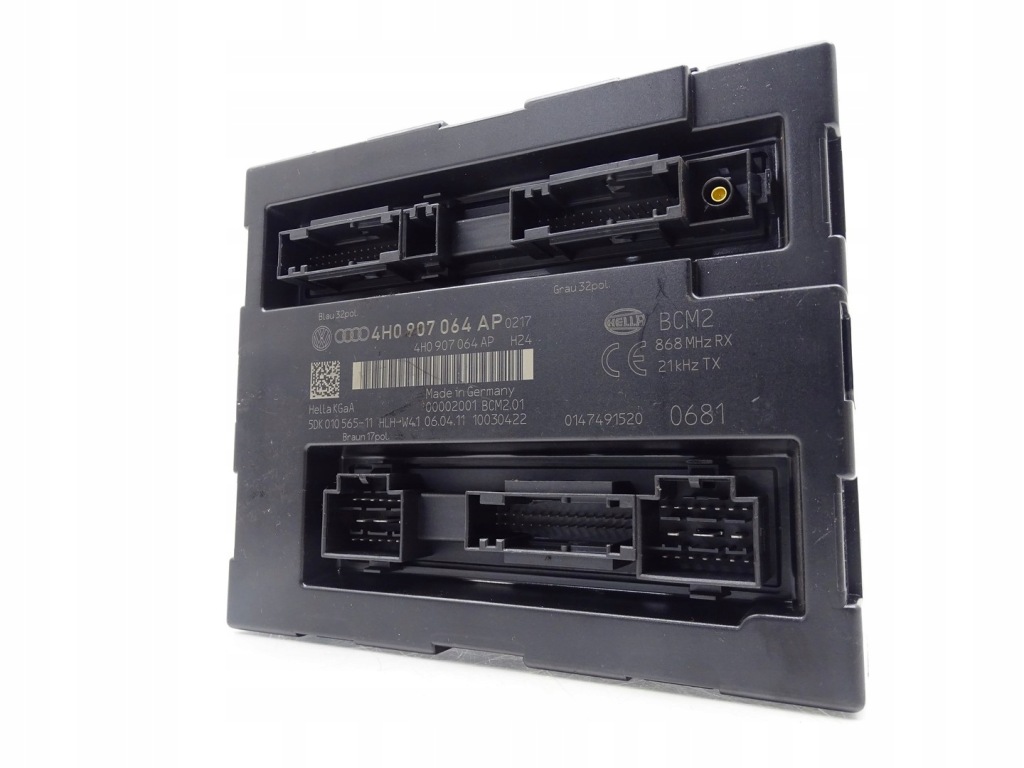 фото №1, Модуль бортовий комп'ютер блок керування комфорту audi a7 4g 4h0907064ap