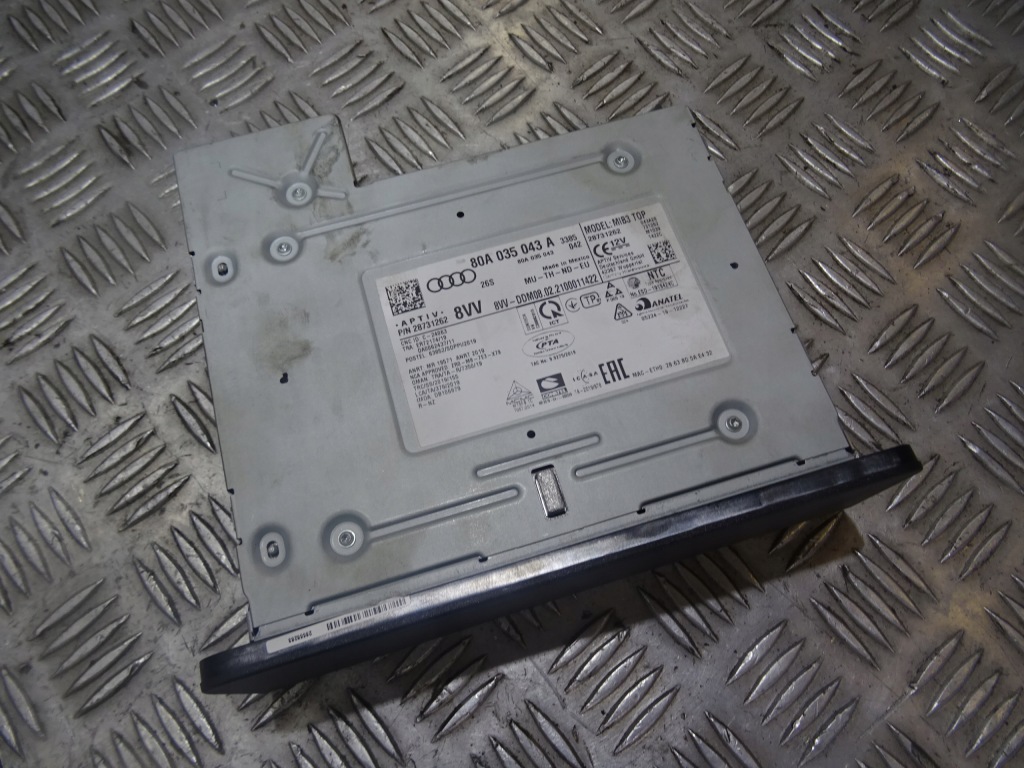 фото №1, Audi sq5 80a lift модуль считыватель навигации радио 80a035043a