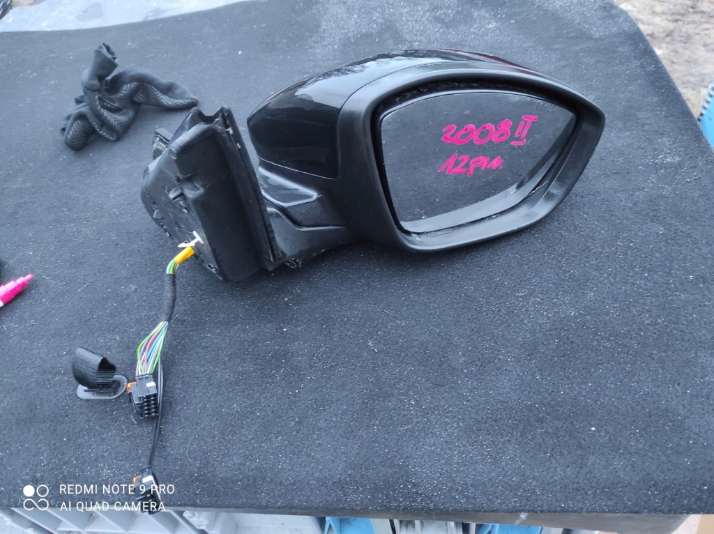 фото №1, Peugeot 2008 ii 2020+ дзеркало праве 12 pin