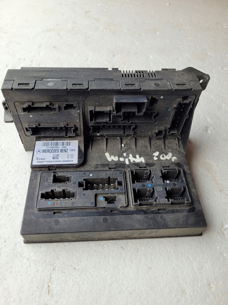 фото №1, Mercedes w211 e модуль блок керування sam a2115453901