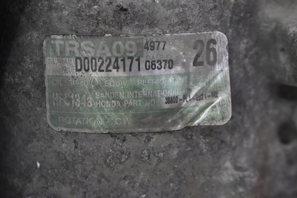 фото №9, Компресор насос кондиціонера hfc134a honda civic 7 vii 1.6 vtec 03-05