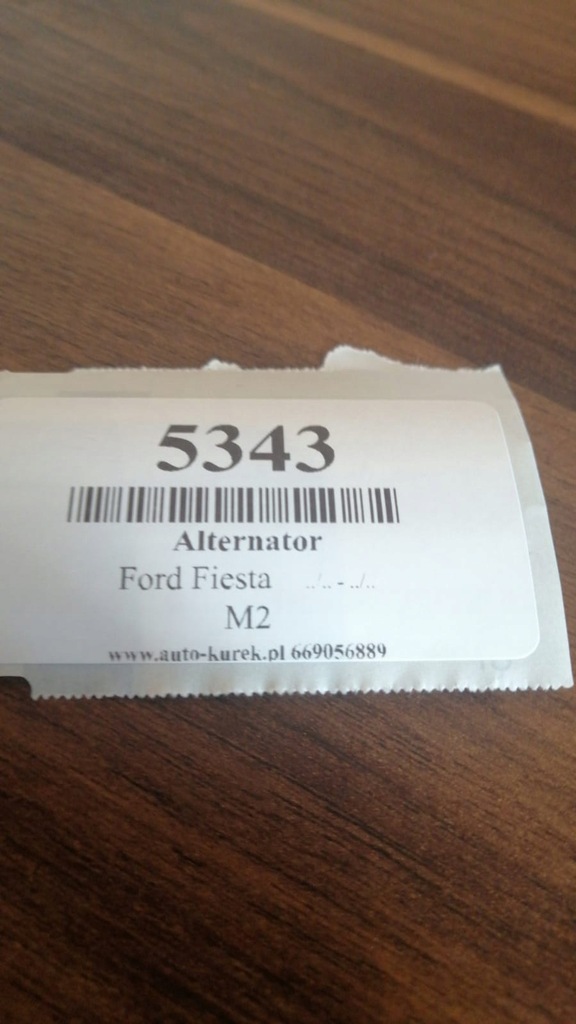 фото №6, Ford fiesta генератор 1,25e a002t82091