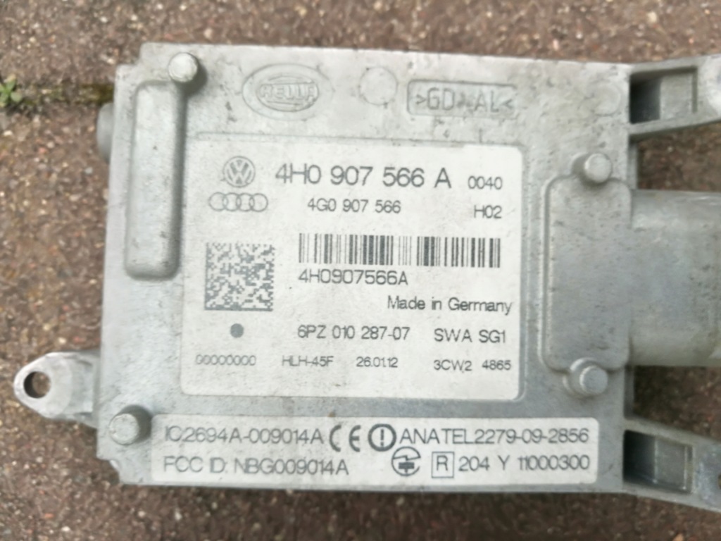 фото №2, Audi a8 d4 радар ассистент переключения поперечина 4h0907568a