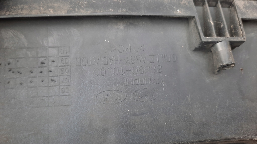фото №6, Решітка радіатора kia carens iii 09r 86390-10000