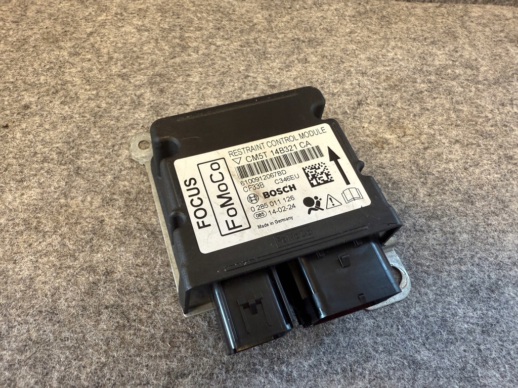 фото №1, Ford focus mk3 модуль датчик подушка безопасности cm5t14b321ca