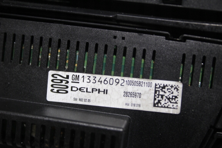 фото №4, Панель керування обдув радіо opel meriva b