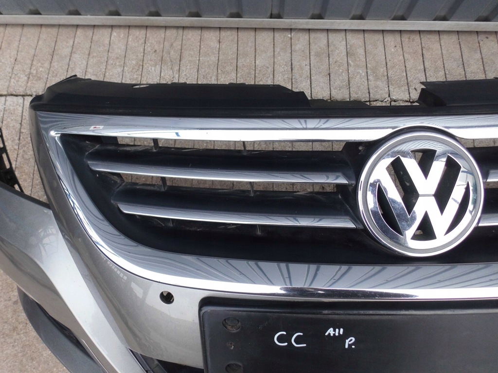 фото №12, Бампер передній протитуманні фари решітка радіатора vw passat cc 3c8 2008-2012r. lc8y