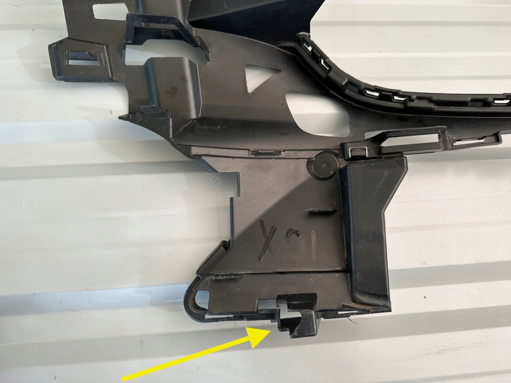 фото №10, Mercedes s klasa w223 223 20- рама бампера направляющая левый