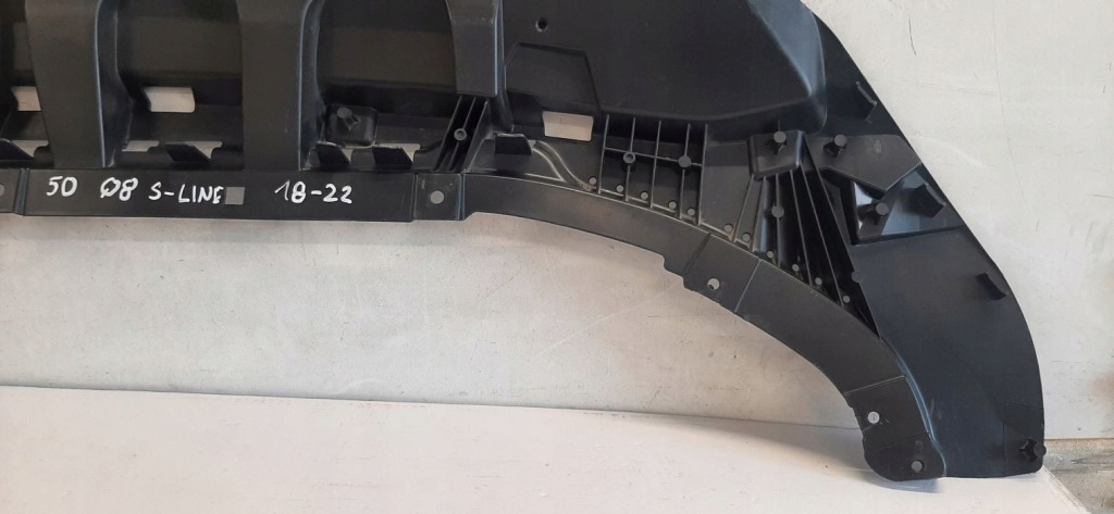 фото №6, Audi q8 s-line 2018-2022 захист бампера перед