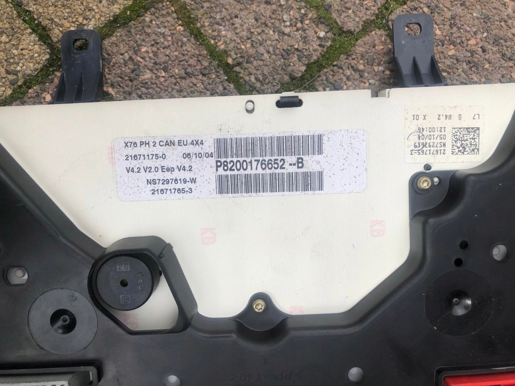 фото №3, Счетчик renault kangoo 1.5 dci p8200176652-b