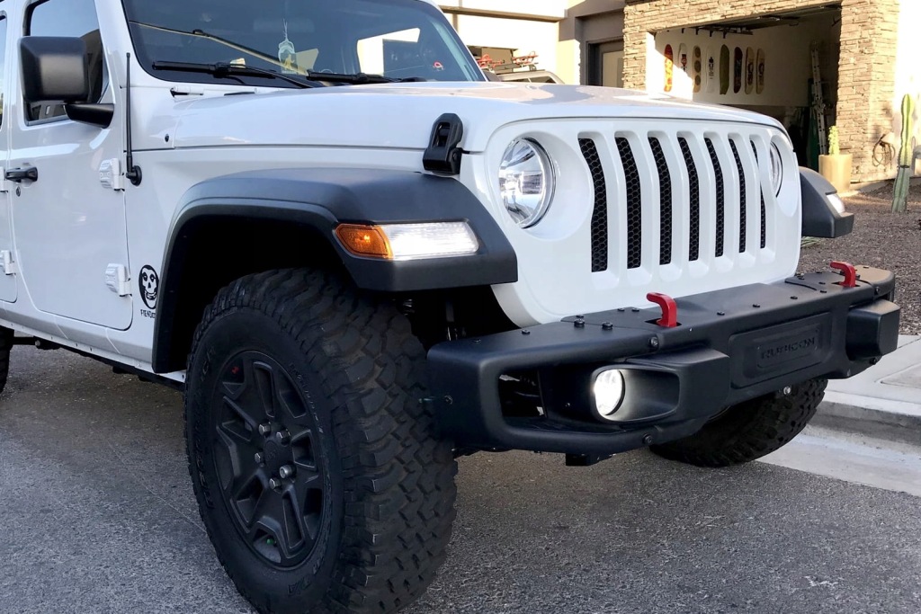 фото №11, Jeep wrangler jl 2018+ бампер передний model california