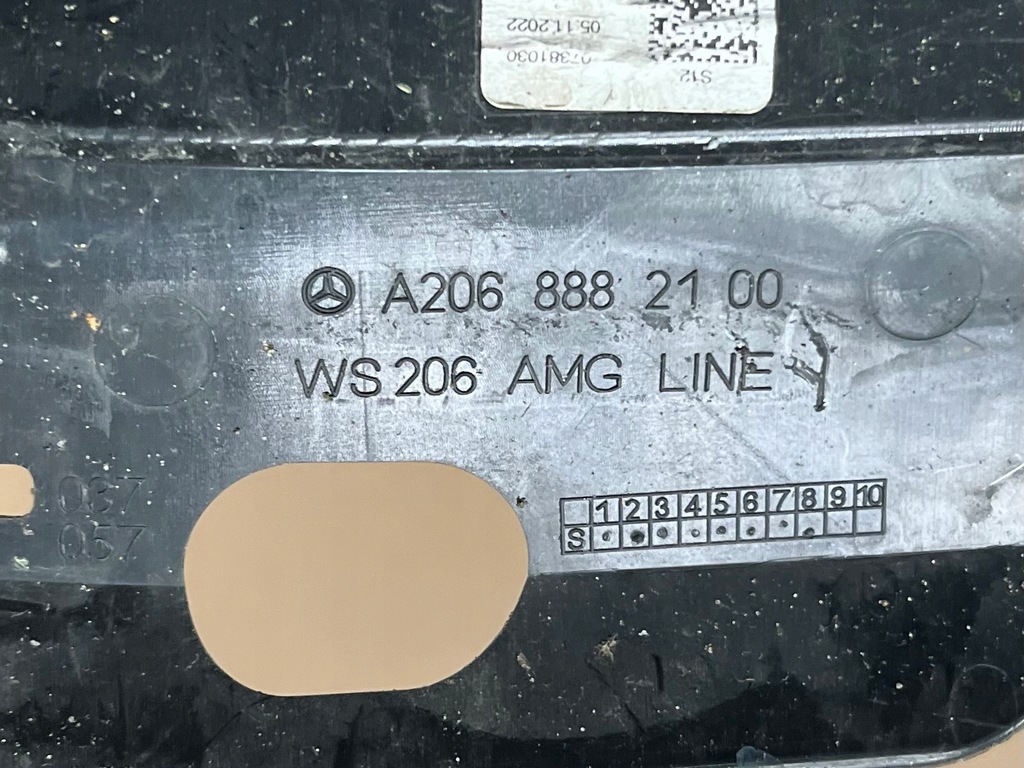 фото №9, Mercedes c class amg w206 2021- решётка радиатора решётка радиатора