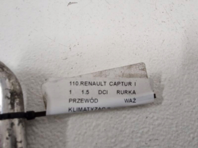 фото №8, Renault captur 1 i 1.5 dci трубка шланг wąż кондиционера 924907813r