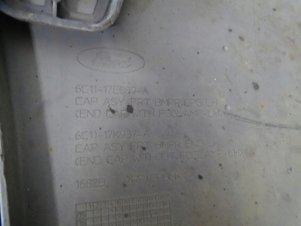 фото №15, Бампер перед передний + решётка радиатора ford transit mk7 7 2006-2014 - mat матовый