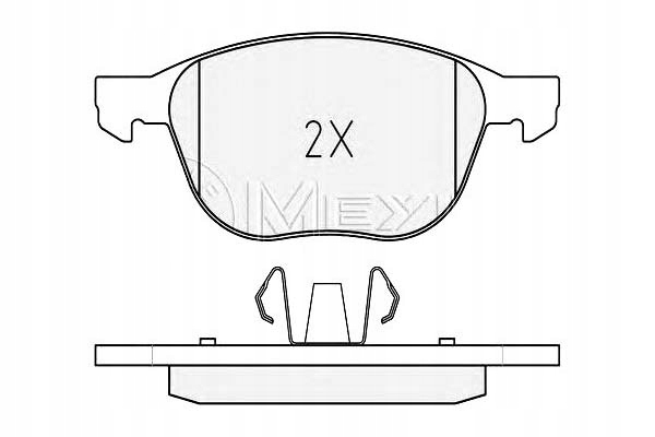 Купити Meyle гальмівні колодки гальмівні ford перед focus 04- 1,6-2,